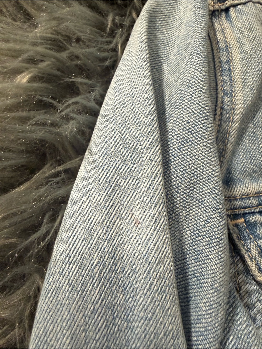 Garage Cropped Jean Jacket - Size XS | Color: Light Wash - Picture 2 of 4